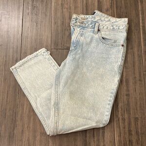 Abercrombie & Fitch Light Blue Mom Jeans